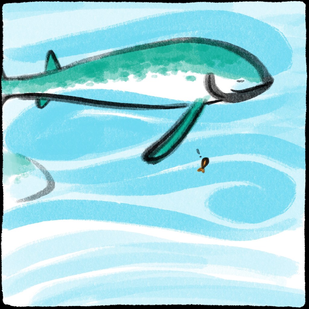 Gasp! It’s a monster fish!