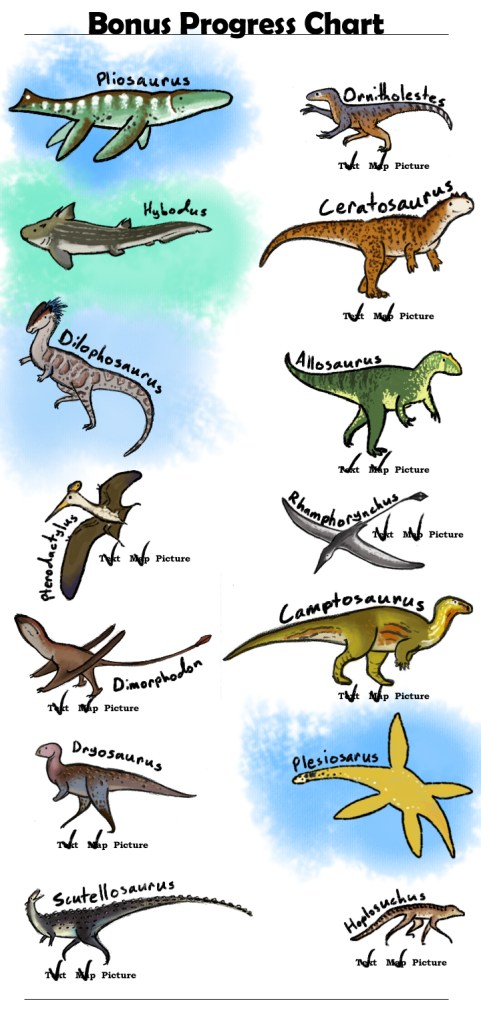 The progress chart is looking more colorful! 4 down, 10 to go. :)