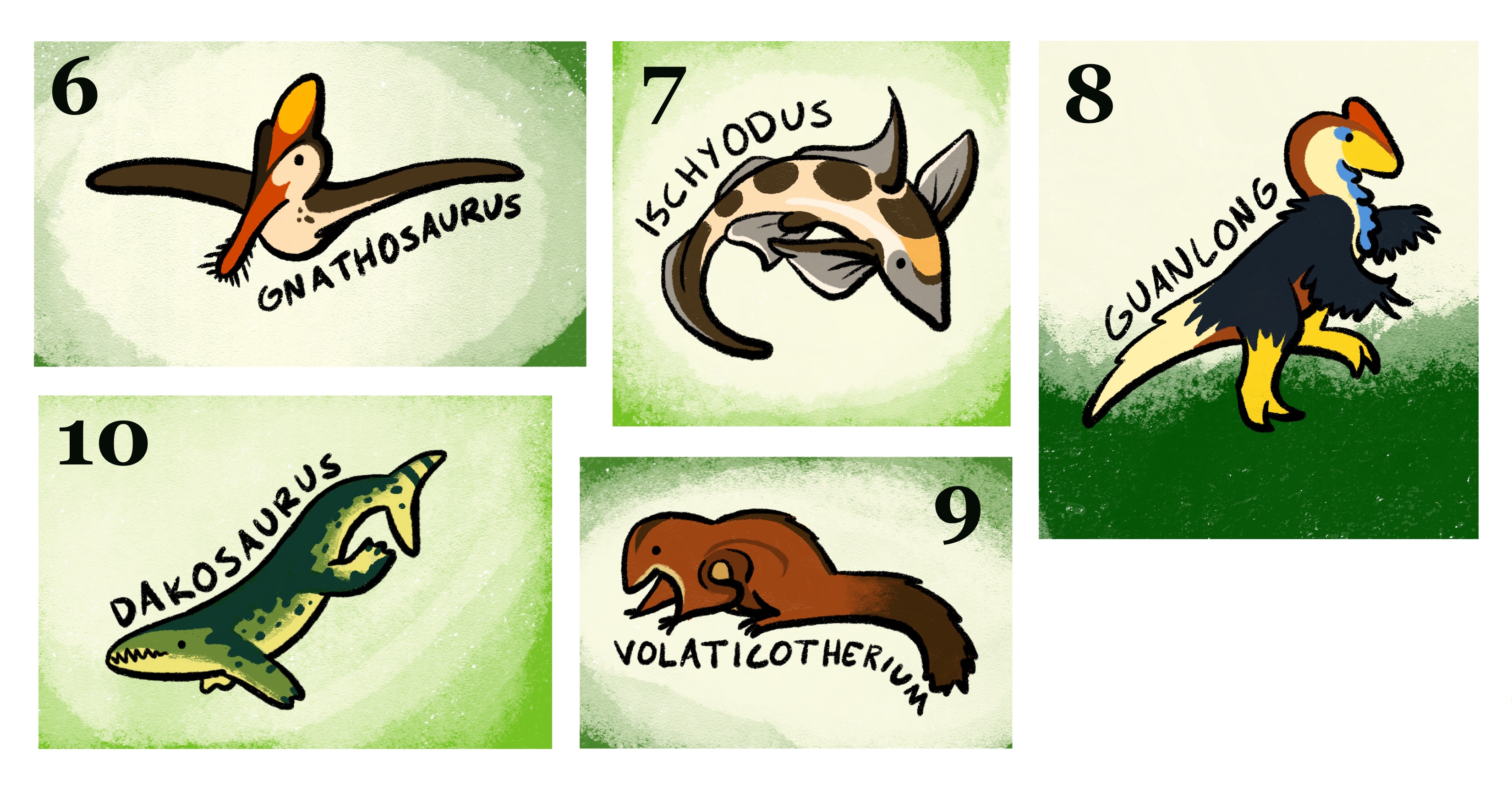 Days 6-10 in the count down