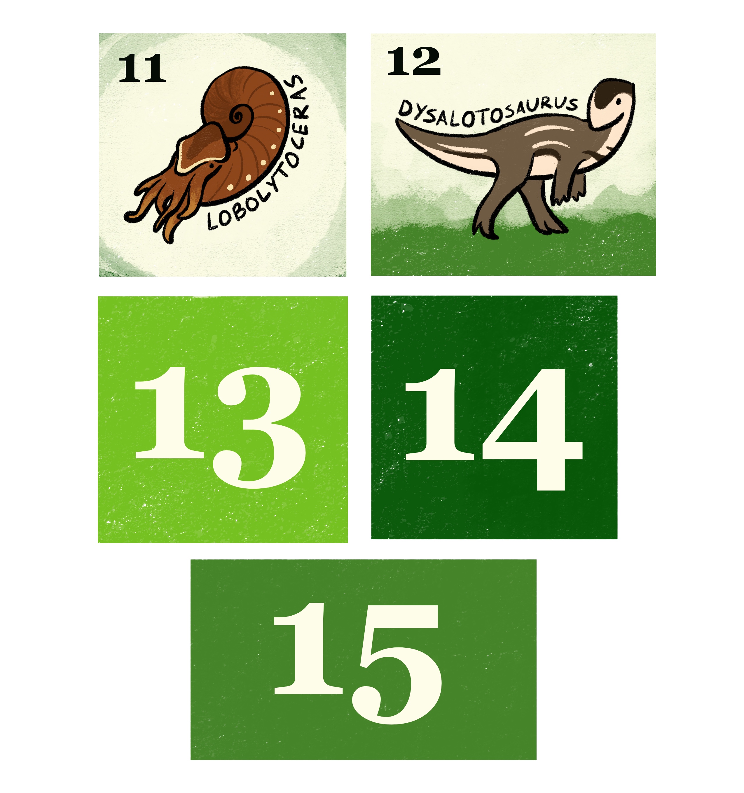 Days 11-15 of the count down