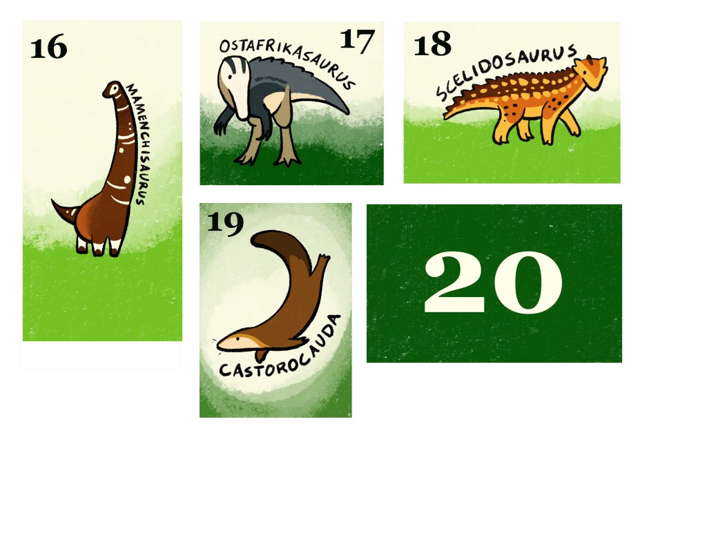 Days 16-20 of the count down