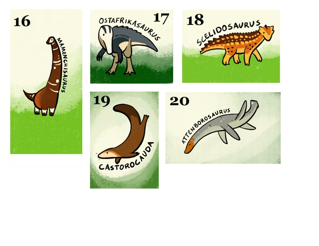 Days 16-20 of the count down