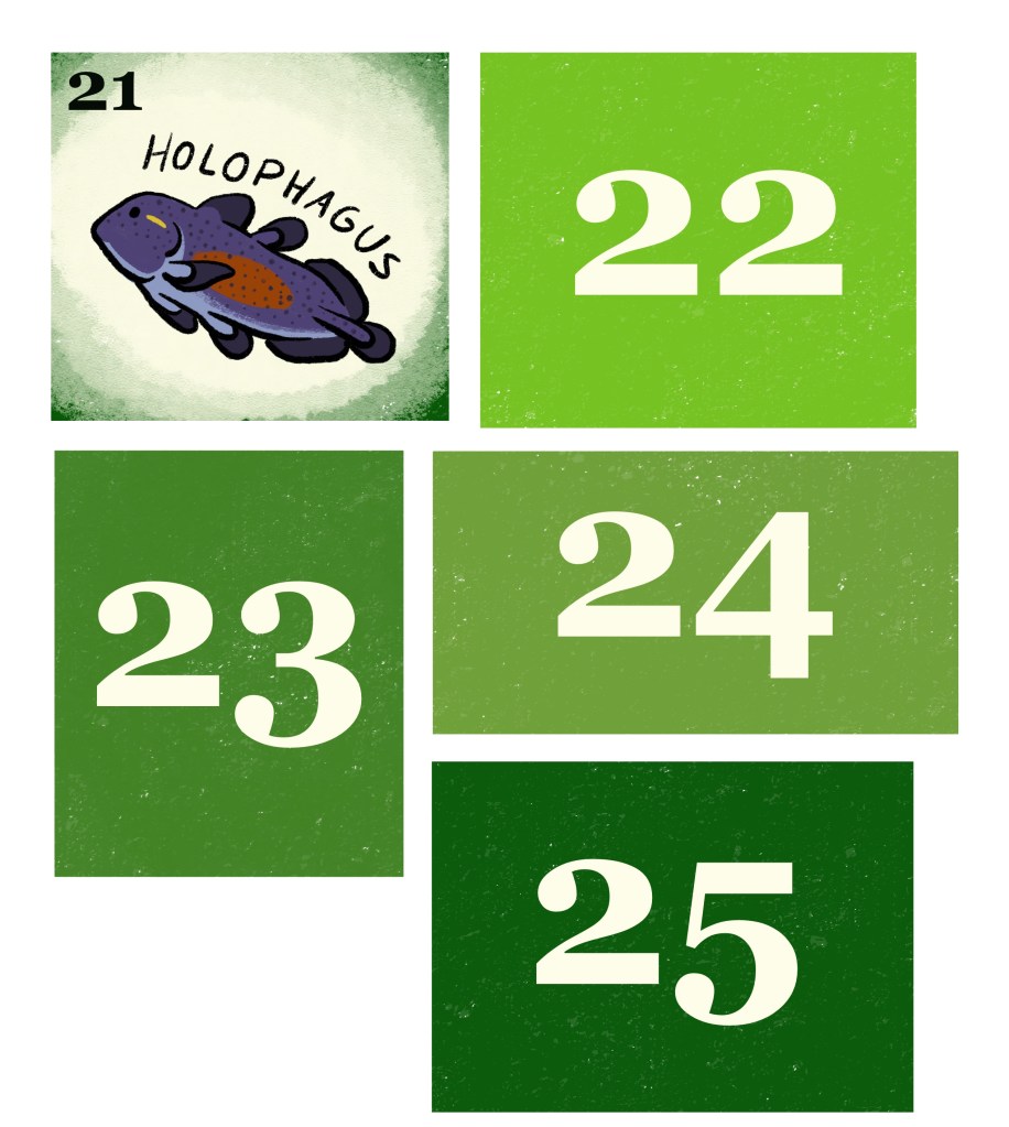 Days 21-25 of the count down