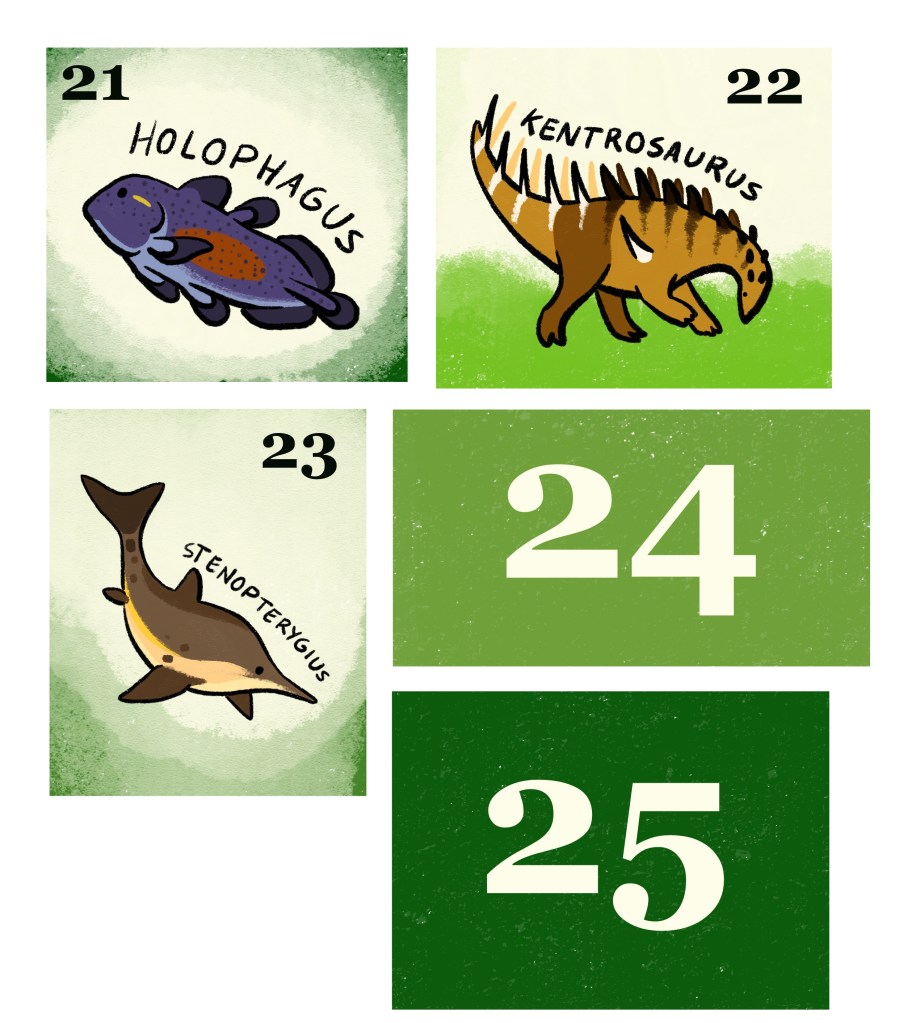 Days 21-25 of the count down