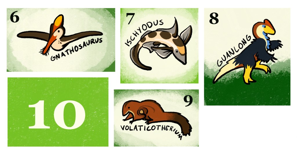 Days 6-10 of the count down