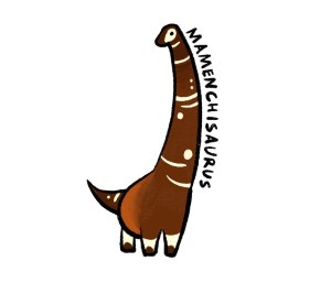 Mamenchisaurus, the long-neck with a looooooong neck